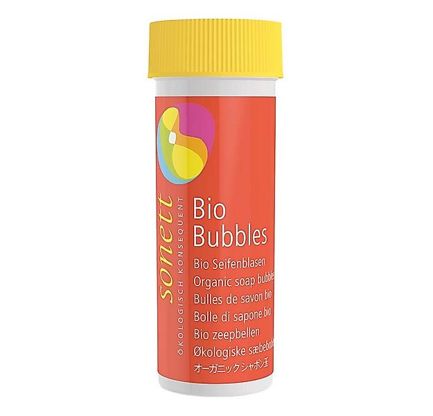 Sonett Seifenblasenspielzeug Bio Bubbles - Seifenblasen 45ml günstig online kaufen