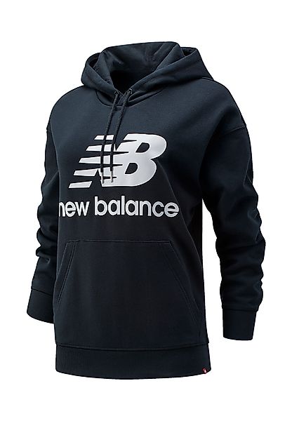 New Balance Damen Hoodie ESSENTIALS OVERSIZED STACKED LOGO WT03547 Black günstig online kaufen