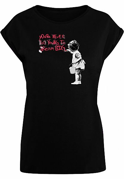Merchcode T-Shirt "Merchcode Damen Ladies Dream Big T-Shirt" 1 Stk. günstig online kaufen