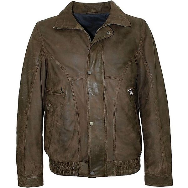 Maddox Lederjacke MADDOX - Herren Lederjacke Blouson Lammnappa braun antik günstig online kaufen