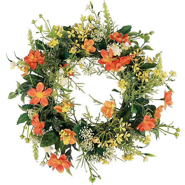 Viana Dekokranz Künstlicher Blumenkranz mit Anemonen günstig online kaufen