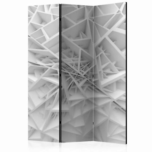 artgeist Paravent White Spider's Web [Room Dividers] weiß/grau Gr. 135 x 17 günstig online kaufen