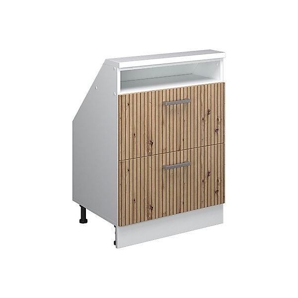 Vicco Unterschrank R-Line, Artisan Eiche/Weiß, 60 günstig online kaufen