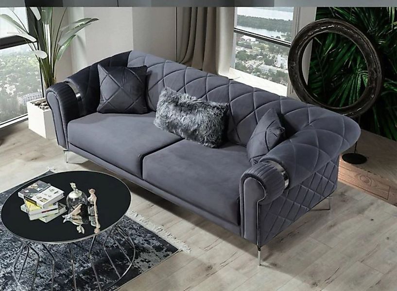 Villa Möbel Sofa Sofy, 1 Stk. 3-Sitzer, Quality Made in Turkey, Luxus-Micro günstig online kaufen
