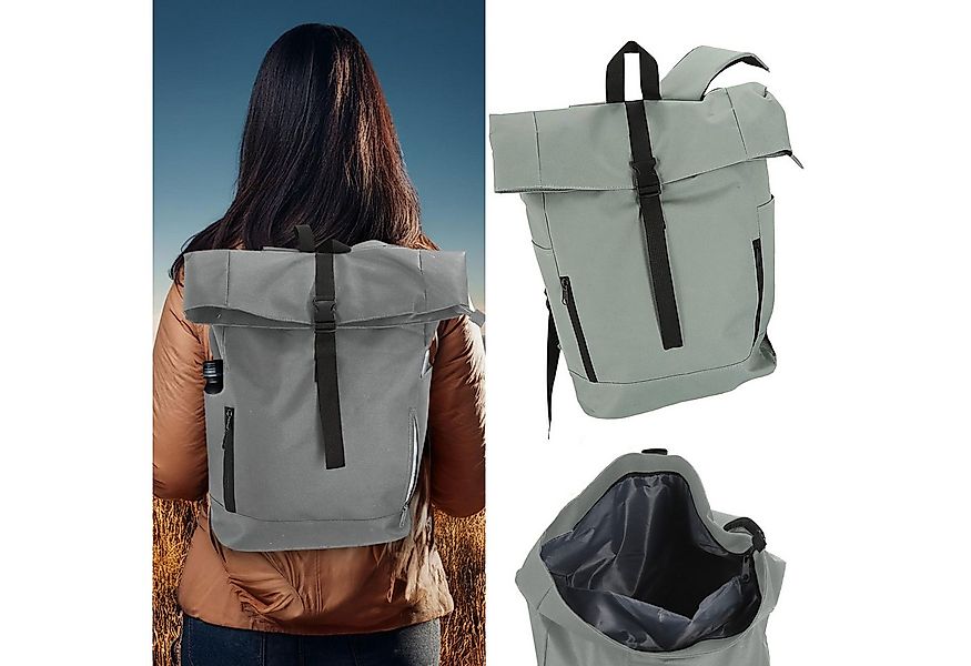 CEPEWA Rucksack Falt Rucksack Urban 30l hellgrau 40x57x15cm 600D Polyester günstig online kaufen