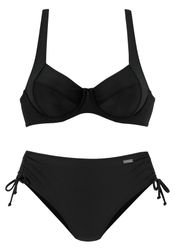 LASCANA Bügel-Bikini mit seitlich geraffter Bikinihose günstig online kaufen