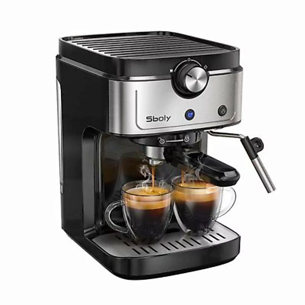 Sbloy Kaffemaschine / Milchaufschäumer schwarz Modell 1 günstig online kaufen