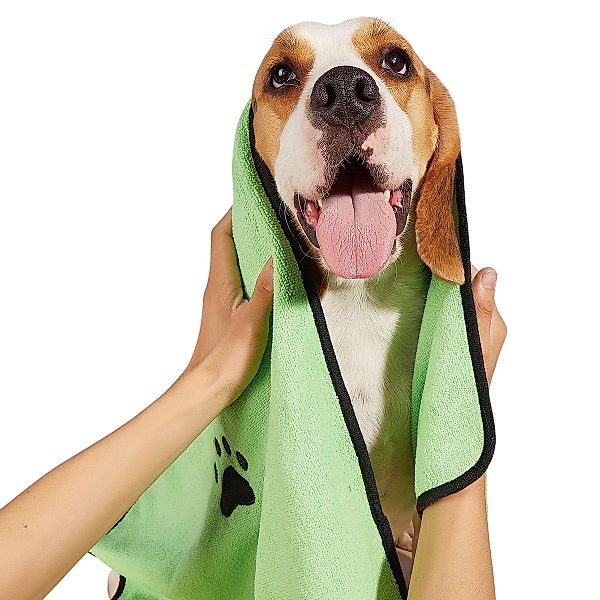 Eyecatcher Hundehandtuch Mikrofaser-Handtuch für Haustiere Saugstark günstig online kaufen