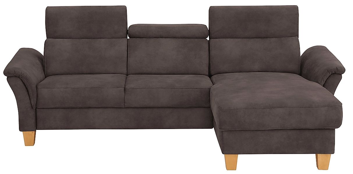 Home affaire Ecksofa "Conville L-Form", Federkern, wahlweise mit Bettfunkti günstig online kaufen
