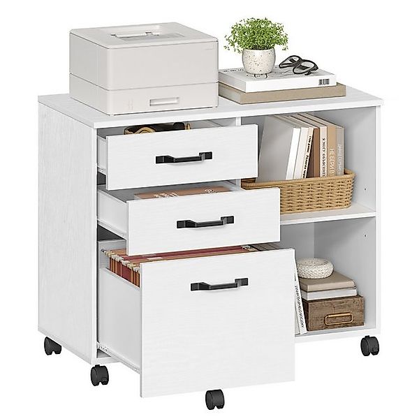 VASAGLE Aktenschrank Rollcontainer, mit Rollen nd günstig online kaufen