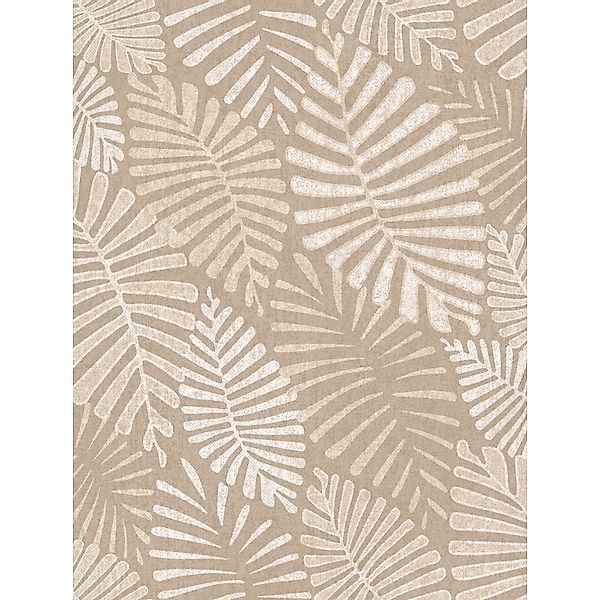 Sanders & Sanders Tapete Blätter Beige 53 Cm X 10 M 640501 günstig online kaufen