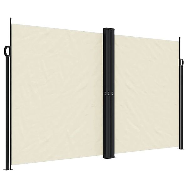 furnicato Seitenmarkise Ausziehbar Creme 200x600 cm günstig online kaufen