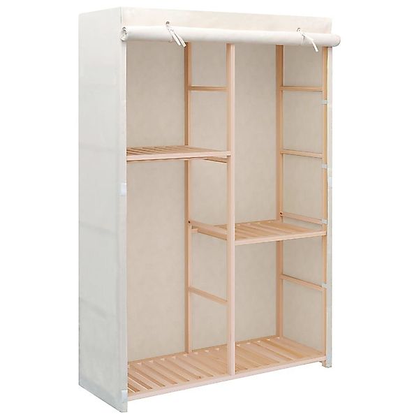 furnicato Kleiderschrank mit 3 Ebenen 110 günstig online kaufen