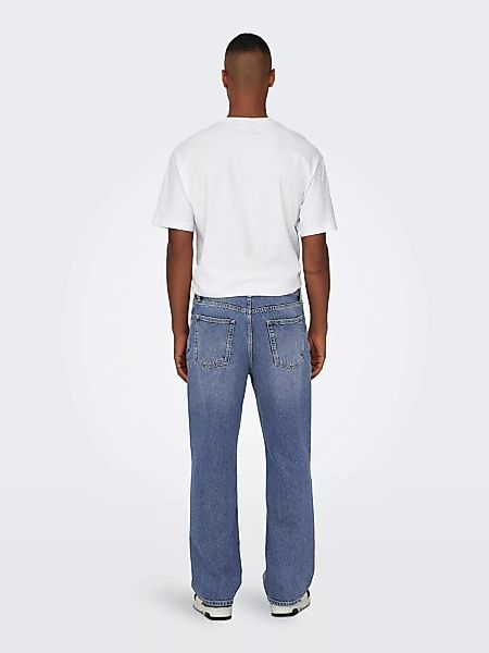 ONLY & SONS Loose-fit-Jeans ONSFADE LOOSE WB 6778 A14 DNM NOOS günstig online kaufen