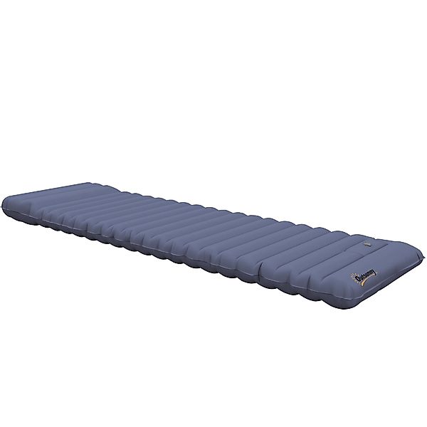 Outsunny Luftmatratze Camping Isomatte mit Fußpumpe, günstig online kaufen