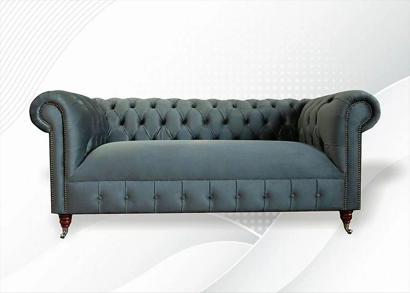 JVmoebel Chesterfield-Sofa, Chesterfield 3 Sitzer Design Sofa Couch 197 cm günstig online kaufen