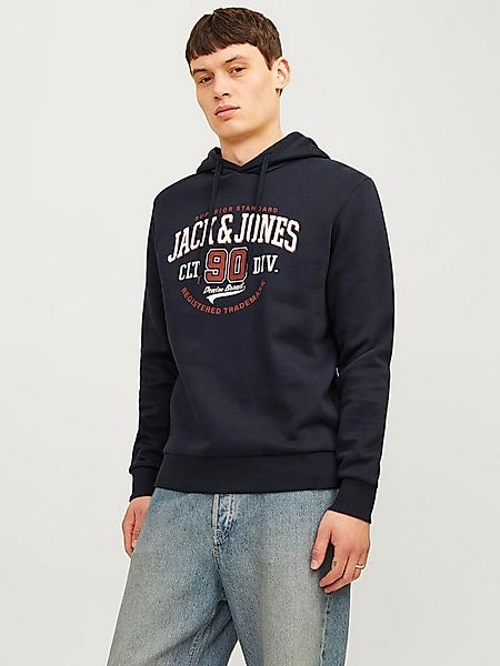 Jack & Jones Kapuzensweatshirt JJELOGO SWEAT HOOD 2 COL 24/25 NOOS mit Logo günstig online kaufen