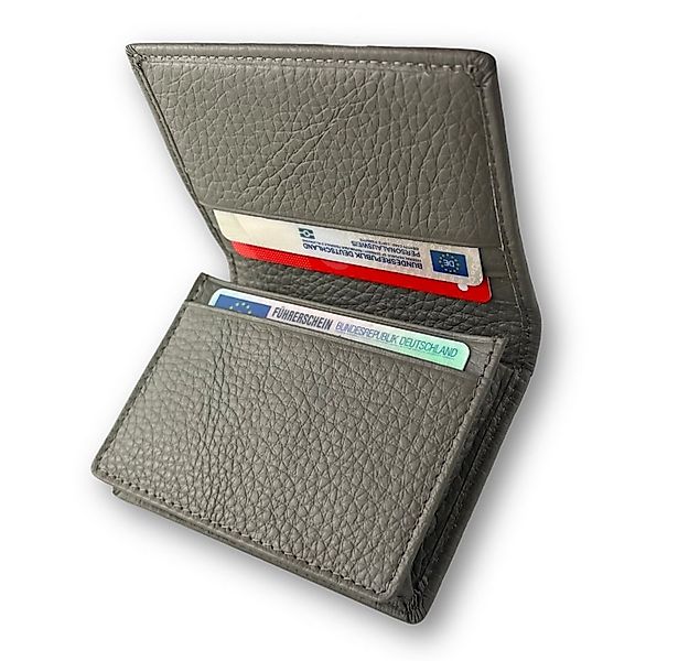 Fomax Kartenetui für EC-Karten oder Visitenkarten, 100% Echtleder, schlicht günstig online kaufen