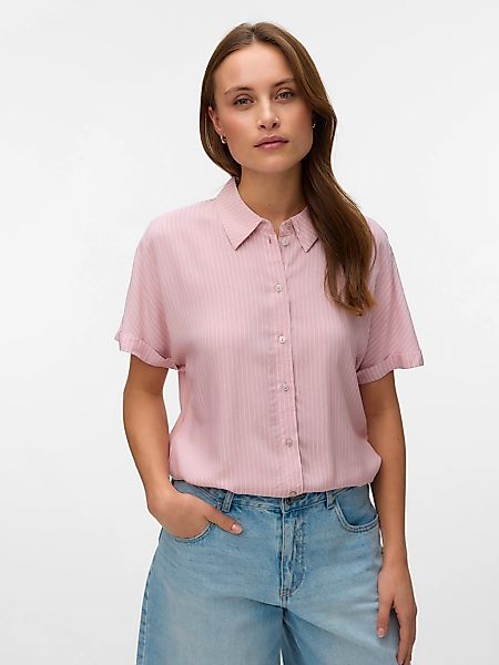 Vero Moda Kurzarmbluse "VMALICE SS SHIRT WVN NOOS" Viskose günstig online kaufen