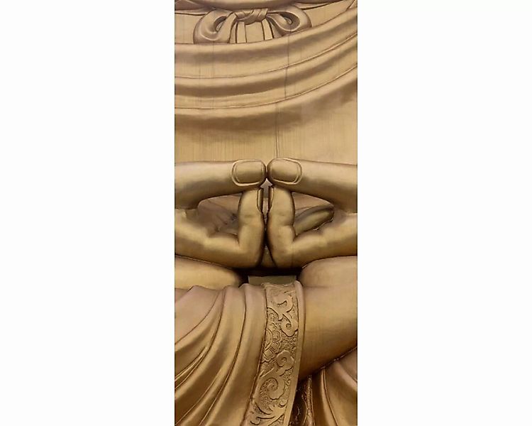 Trtapete "Buddha" 0,91x2,11 m / selbstklebende Folie günstig online kaufen