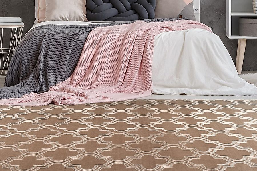 my home Teppich Triana, rechteckig, Höhe: günstig online kaufen