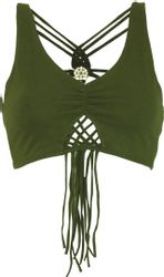 Guru-Shop T-Shirt Goa Psytrance Bikini Top, günstig online kaufen