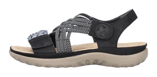 Rieker Riemchensandale, Sommerschuh, Sandalette, Keilabsatz, mit günstig online kaufen