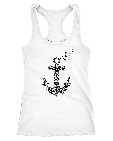 Neverless Tanktop Damen Tank Top Vogel günstig online kaufen