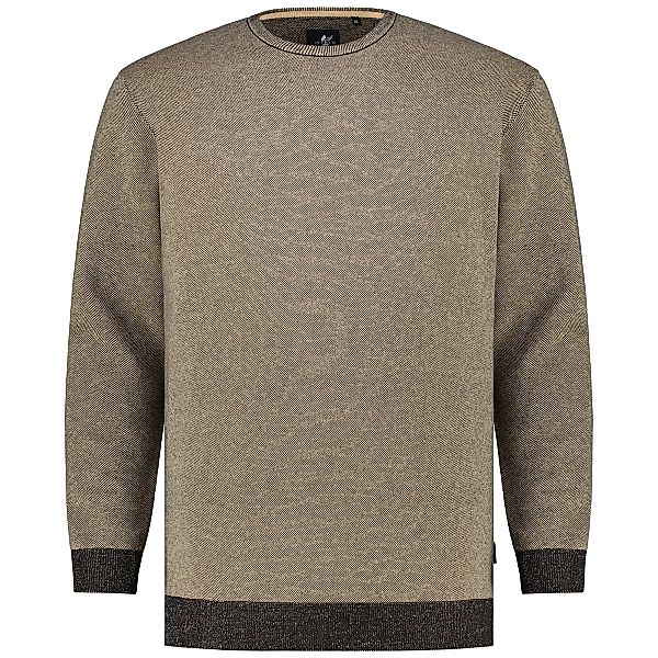 Hajo Pullover aus Baumwolle Farbe beige Größe: 3XL günstig online kaufen
