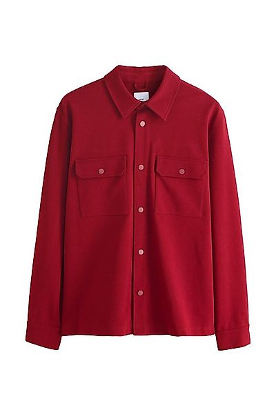 Next Hemdjacke Hemdjacke mit Druckknopfverschluss aus Jersey (1-St) günstig online kaufen