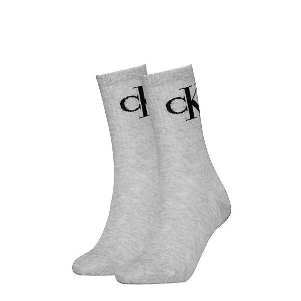 Calvin Klein Jeans Socken "CKJ WOMEN SOCK 2P MONOGRAM" 2 Paar, 2 Paar tlg. günstig online kaufen