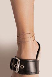 Hey Happiness Fußkette Trio-Klassik, Layer Damen günstig online kaufen