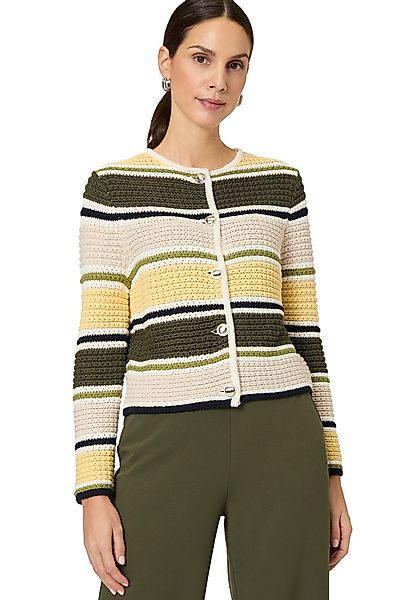 Zero Strickjacke zero Strickjacke gestreift mit günstig online kaufen