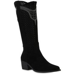 VAN HILL 841580 Cowboystiefel Damen Cowboystiefel günstig online kaufen