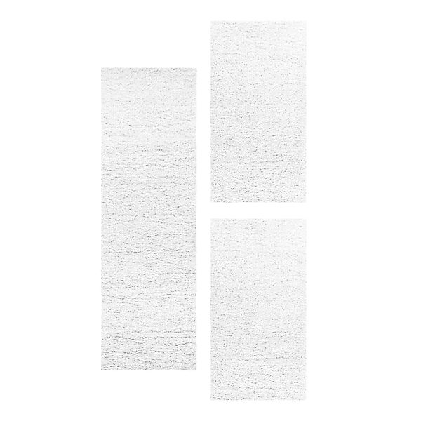 SIMPEX24 Hochflor-Bettumrandung Unicolor - Einfarbig, Höhe günstig online kaufen
