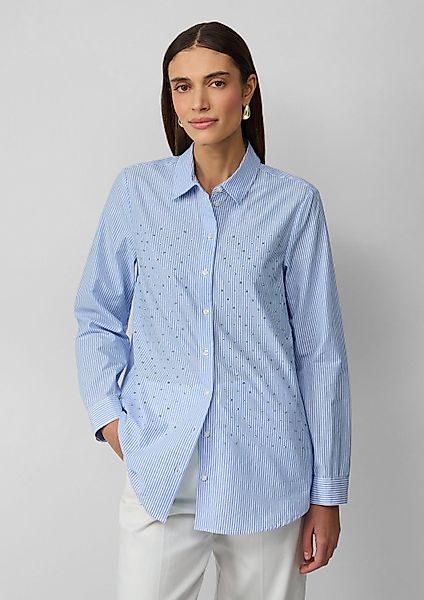 s.Oliver Langarmbluse Bluse Gestreifte Hemdbluse mit günstig online kaufen