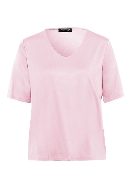 FRANK WALDER Kurzarmshirt aus weichem Jersey günstig online kaufen