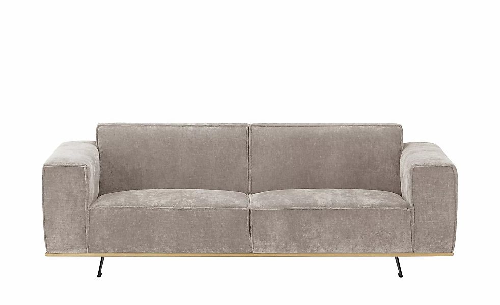 SOHO Sofa  3-sitzig  Piemonte ¦ beige ¦ Maße (cm): B: 230 H: 77 T: 89.0 Pol günstig online kaufen