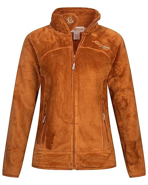 Geographical Norway Fleecejacke Damen Teddy Fleece Jacke Herbst Winter Jack günstig online kaufen