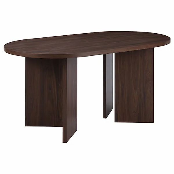 OTTO home Esstisch »Callii« Walnuss Optik, ovale Form, robuste Konstruktion günstig online kaufen