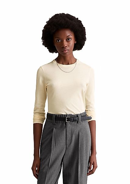 Marc OPolo DENIM Langarmshirt "aus softem Bio-Baumwoll-Mix" günstig online kaufen