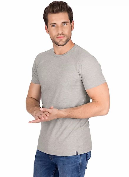 Trigema T-Shirt "TRIGEMA Slim Fit T-Shirt aus DELUXE Baumwolle", (1 tlg.) günstig online kaufen