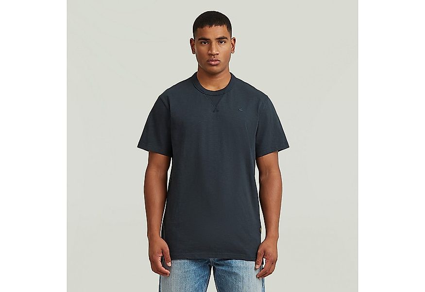 G-STAR T-Shirt Nifous Rundhals, mit Rippeinsatz günstig online kaufen