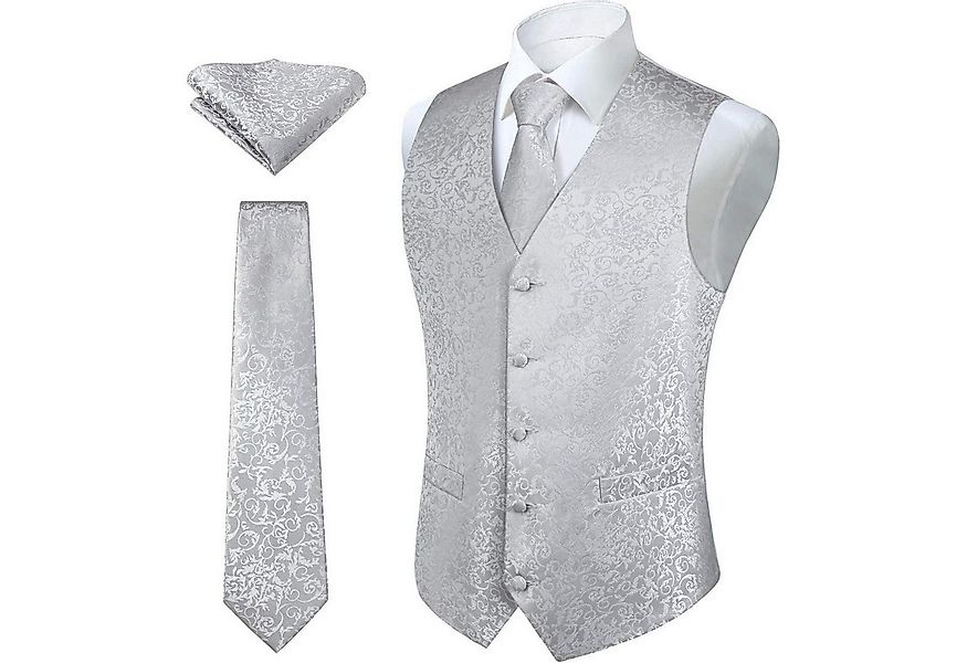 LuxusKollektion Krawatte Weste Herren Hochzeit Jacquard Krawatte Einstecktu günstig online kaufen