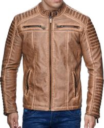 RedBridge Lederimitatjacke Red Bridge Herren Biker günstig online kaufen