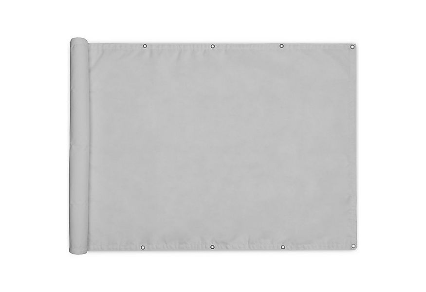 Sol Royal Balkonsichtschutz Balkon Sichtschutz PES SolVision PB2 Grau, 100x günstig online kaufen