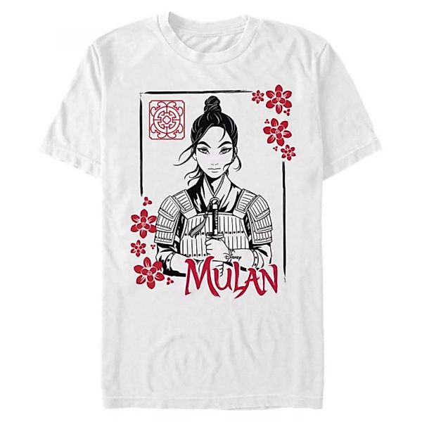 Disney - Mulan - Mulan Ink Line - Männer T-Shirt günstig online kaufen