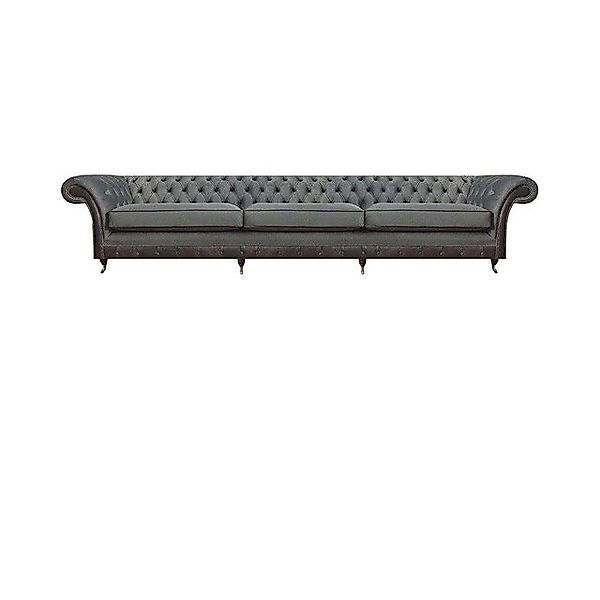 JVmoebel Chesterfield-Sofa Polstermöbel Garnitur 3tlg Wohnzimmer Chesterfie günstig online kaufen