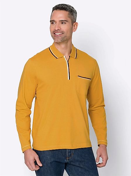 Classic Langarm-Poloshirt "Poloshirt", 1 Stk. günstig online kaufen