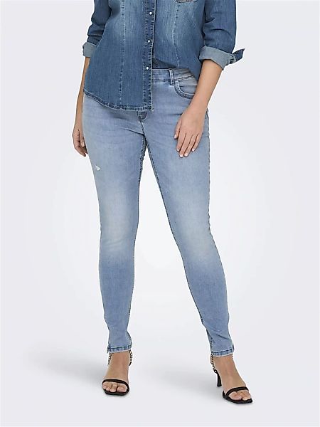 ONLY CARMAKOMA Skinny-fit-Jeans CARKARLA REG ANK SK DNM BJ759 NOOS mit Dest günstig online kaufen
